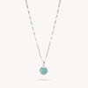 Sparkle Ball™ Clip Chain Necklace Mermaid Scales