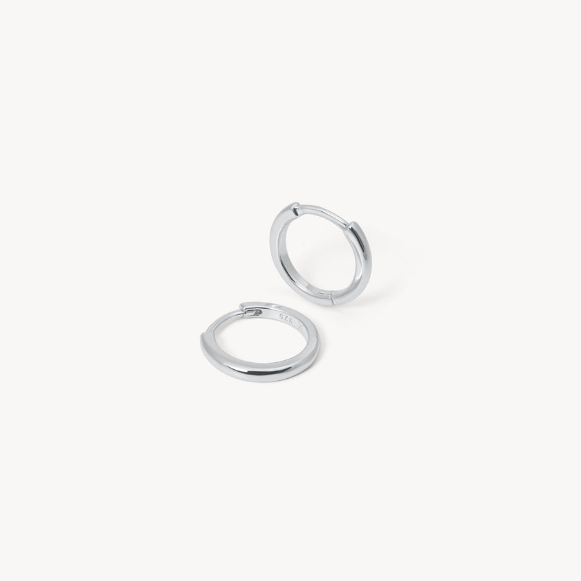 Silver Mini Hoop Earrings