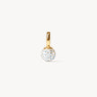 Moonlight/Gold Mini Sparkle Ball™ Charm
