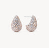 Champagne Mini Dream Puff™ Sparkle Stud Earrings