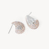 Champagne Mini Dream Puff™ Sparkle Stud Earrings