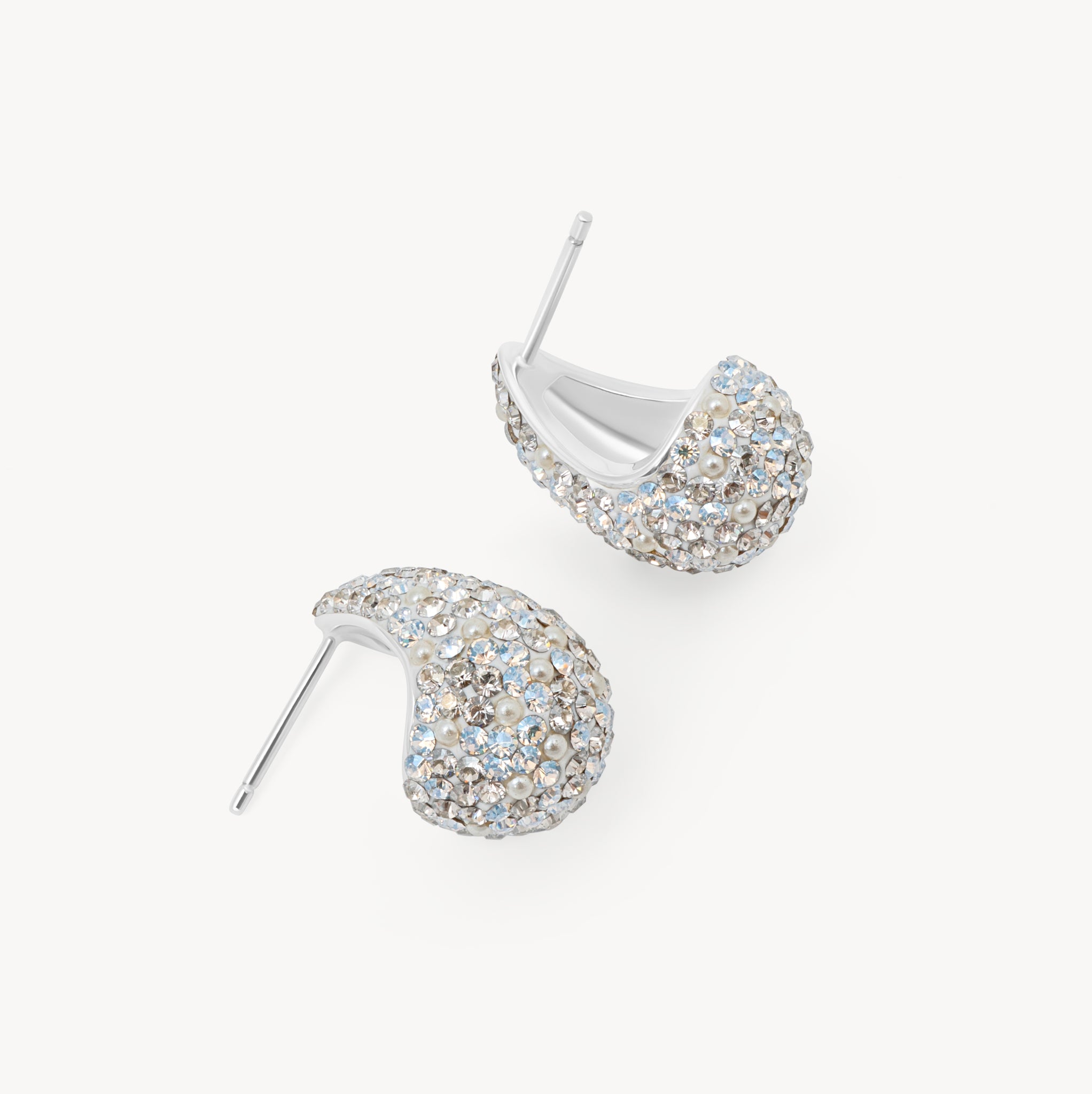 Glitz Mini Dream Puff™ Sparkle Stud Earrings