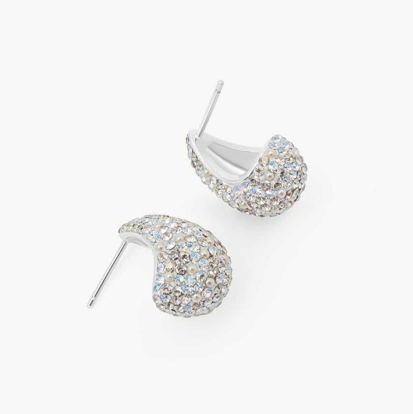 Glitz Mini Dream Puff™ Sparkle Stud Earrings