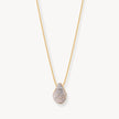 Champagne Sparkle Mini Drop Necklace