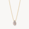 Champagne Sparkle Mini Drop Necklace