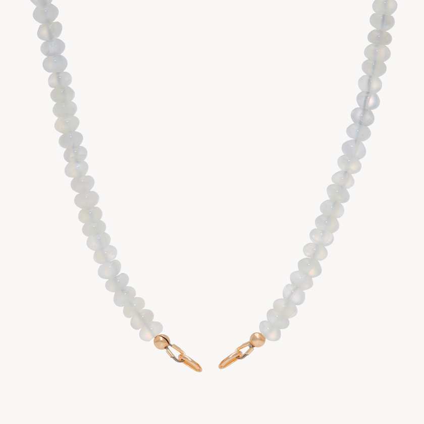 Rainbow Moonstone Charm Necklace Base