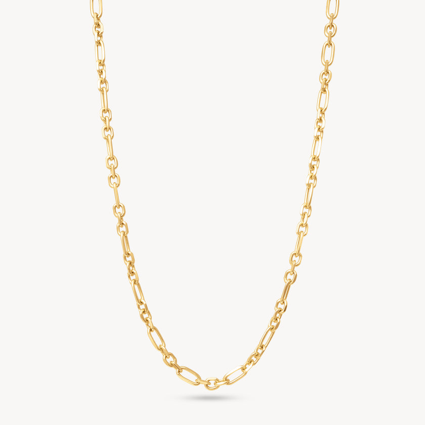 Diamond Cut Statement Chain in Gold
