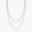 Diamond Cut Statement Chain in Silver