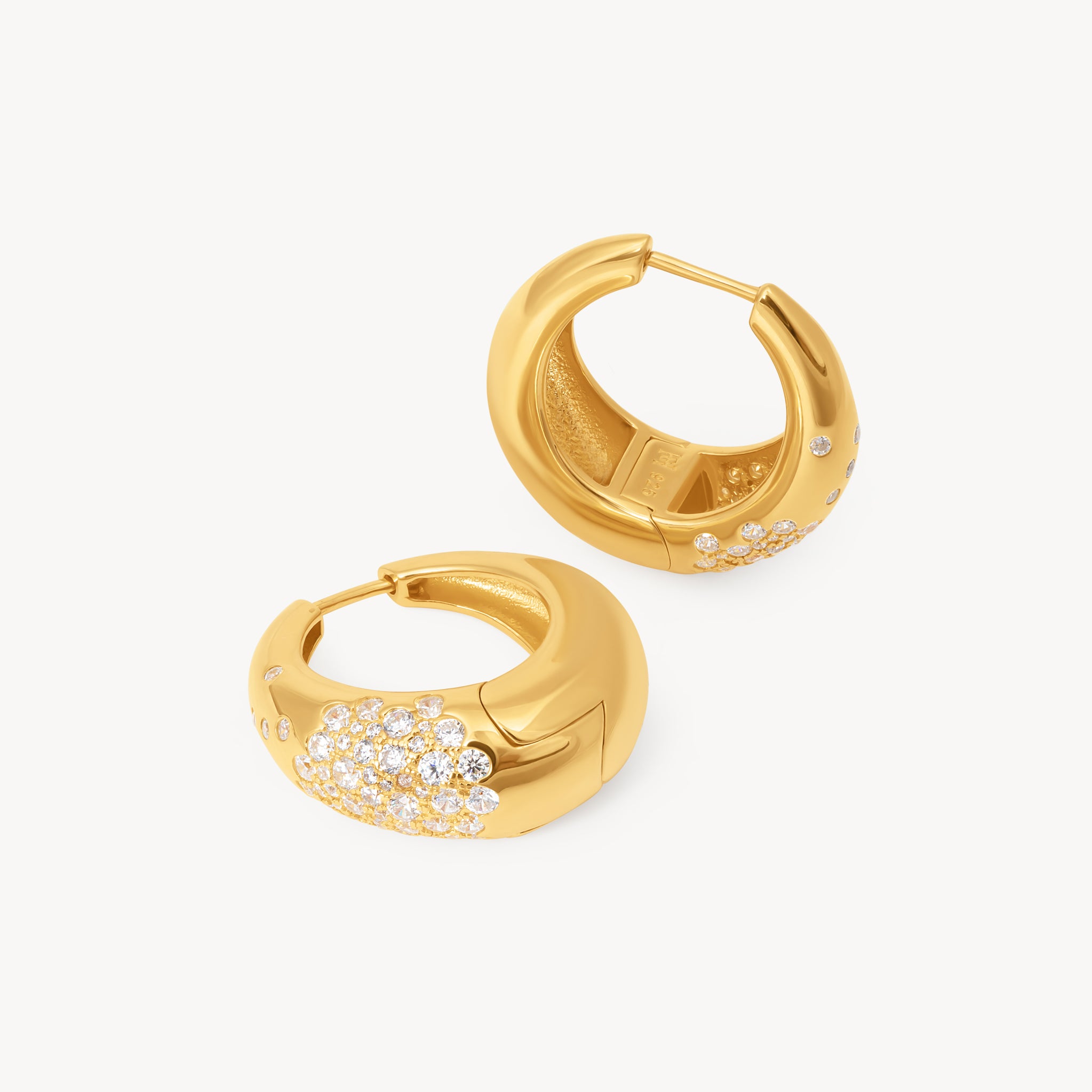 Nova Statement Hoop Earrings