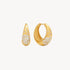Nova Statement Hoop Earrings