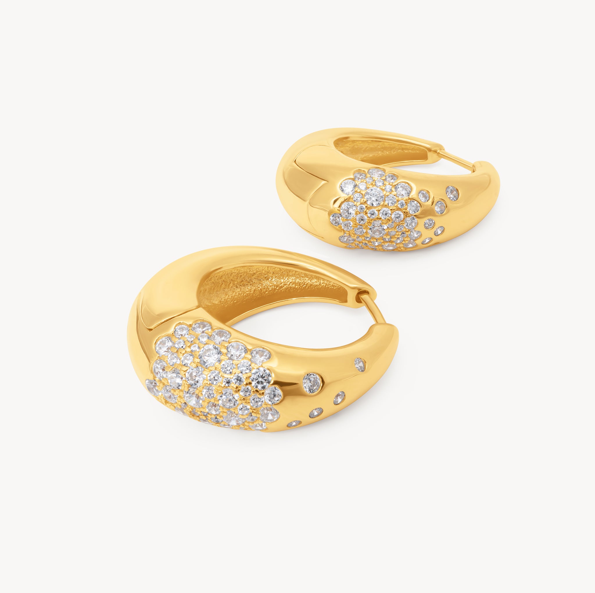 Nova Statement Hoop Earrings