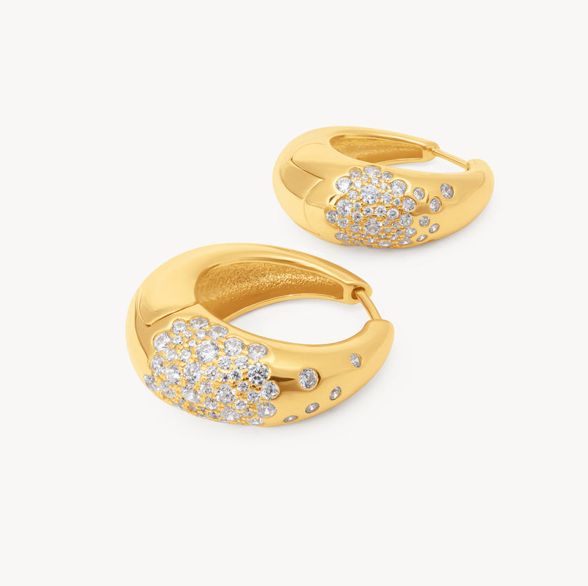 Nova Statement Hoop Earrings