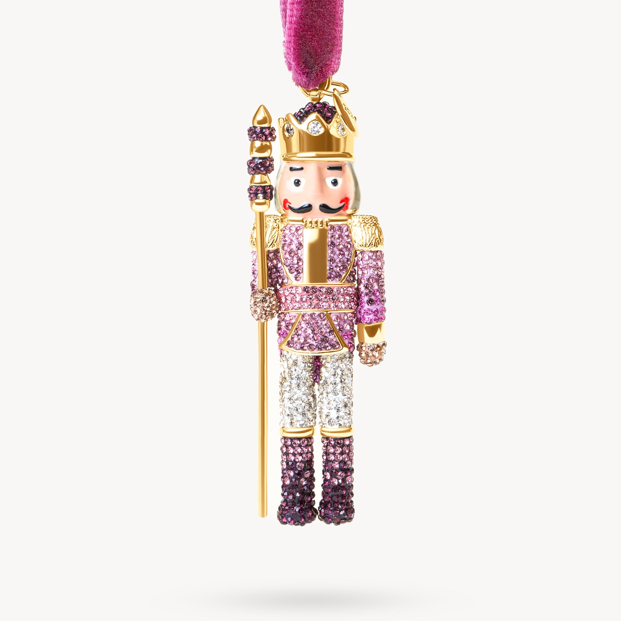 Nutcracker Sparkle Ornament close up