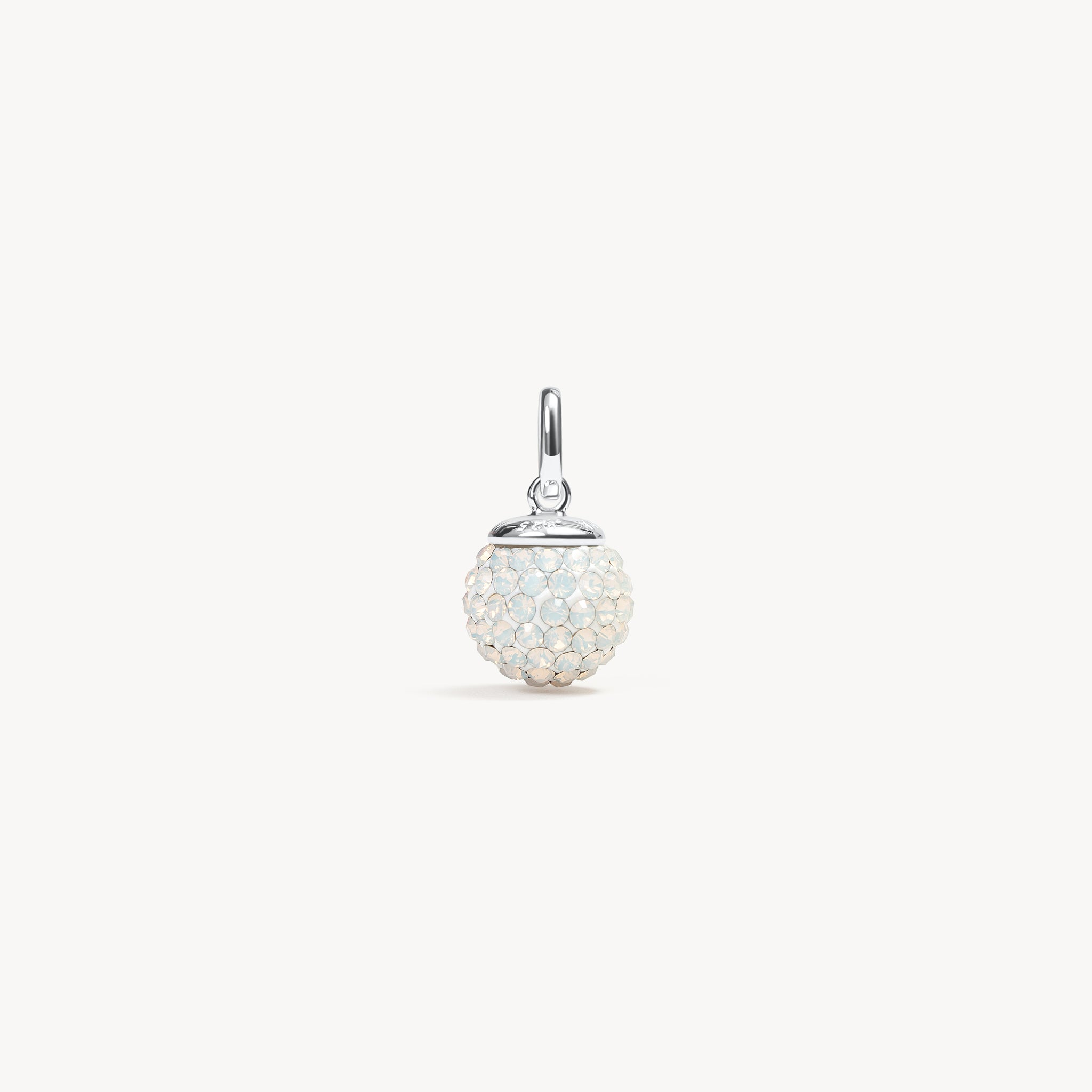 Medium Birthstone Sparkle Ball™ Charm October