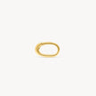 Gold Oval Hinge Charm Holder