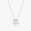Silver Pavé Grandma Necklace