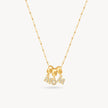 Gold Pavé Mom Necklace