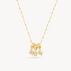 Gold Pavé Mom Necklace