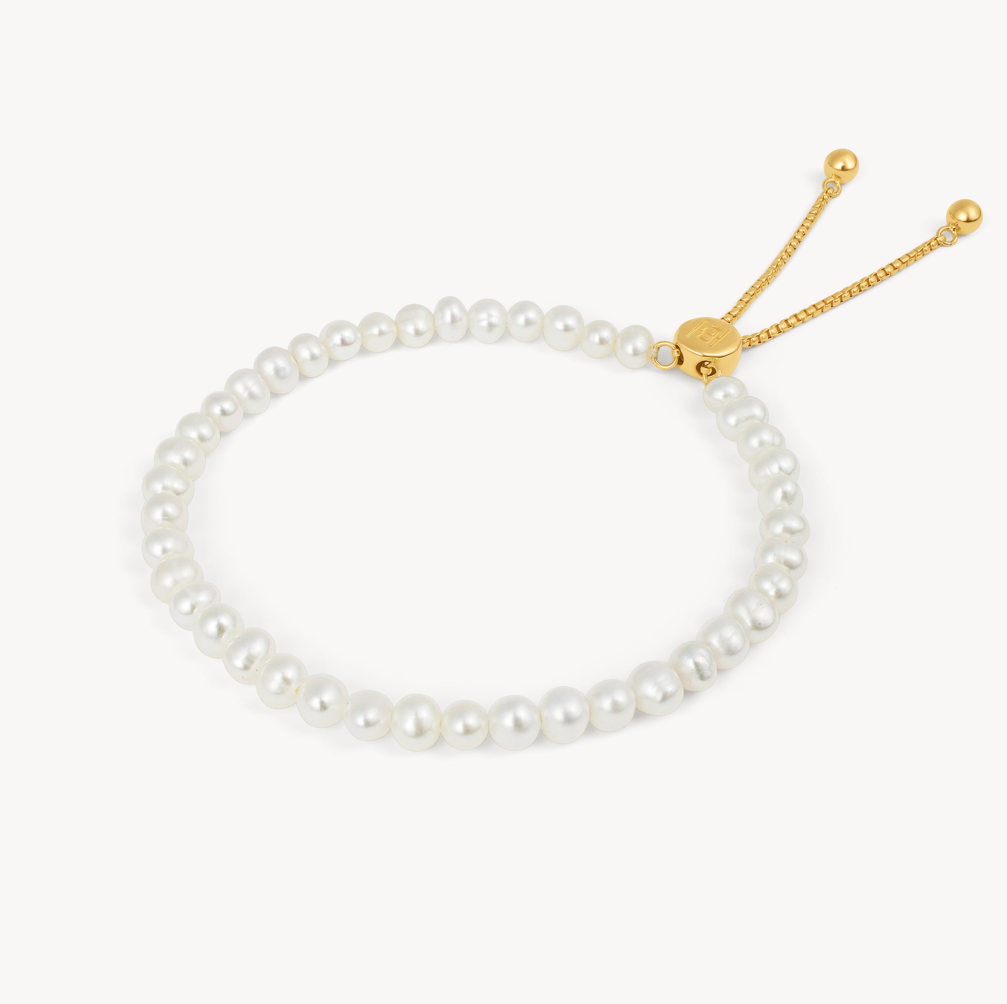 Gold Pearl Bracelet