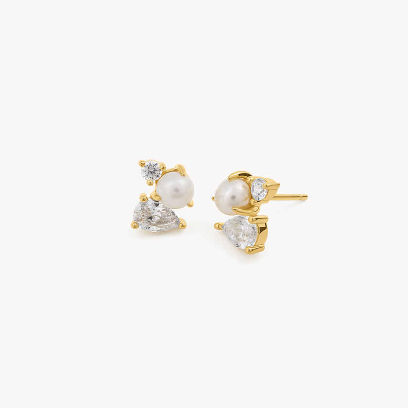 Pearl Cluster Studs