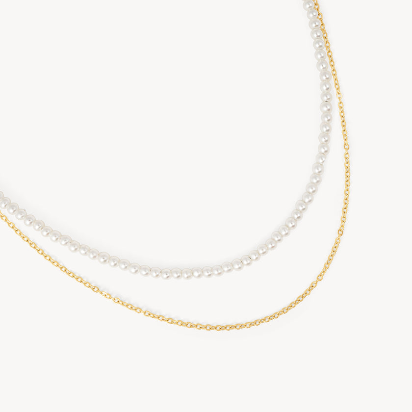 Pearl Layer Necklace