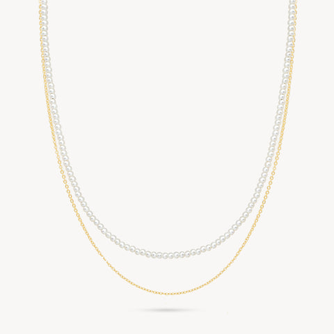Pearl Layer Necklace