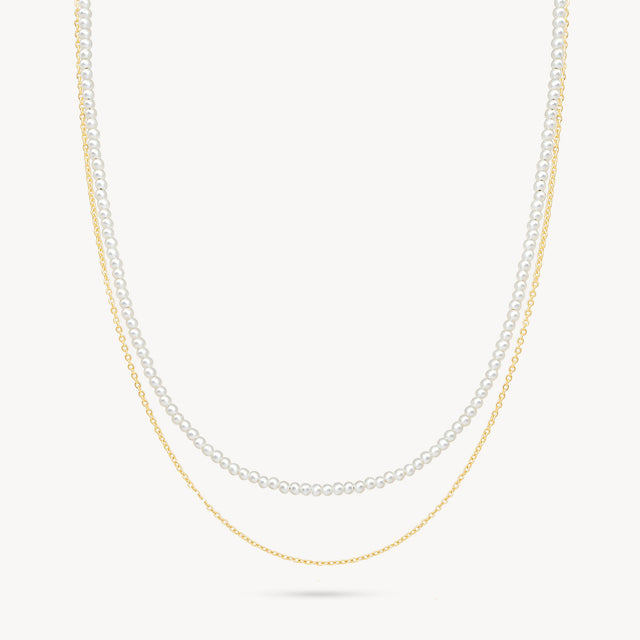 Pearl Layer Necklace