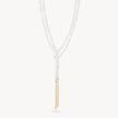 Pearl Lariat Necklace