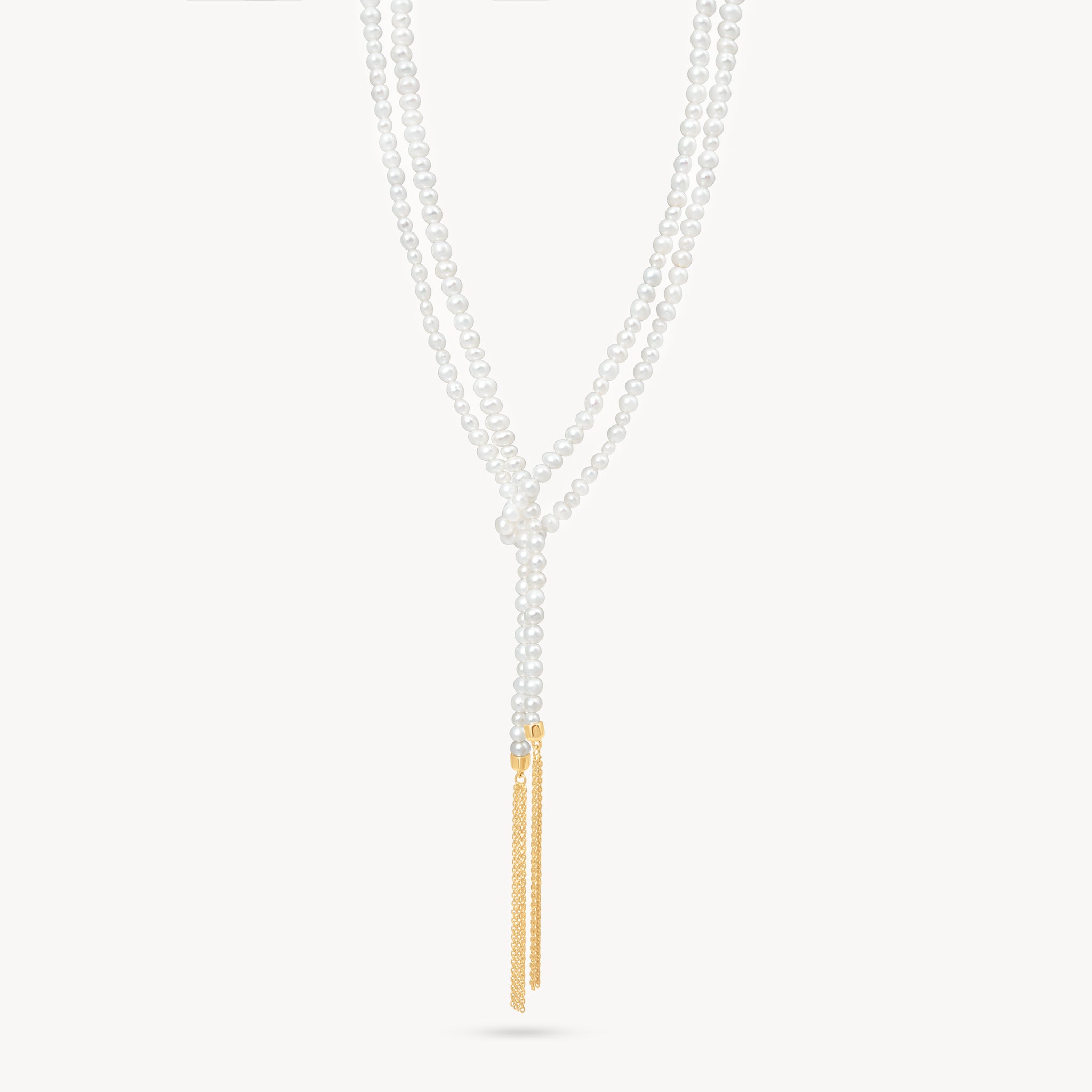 Pearl Lariat Necklace