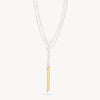 Pearl Lariat Necklace