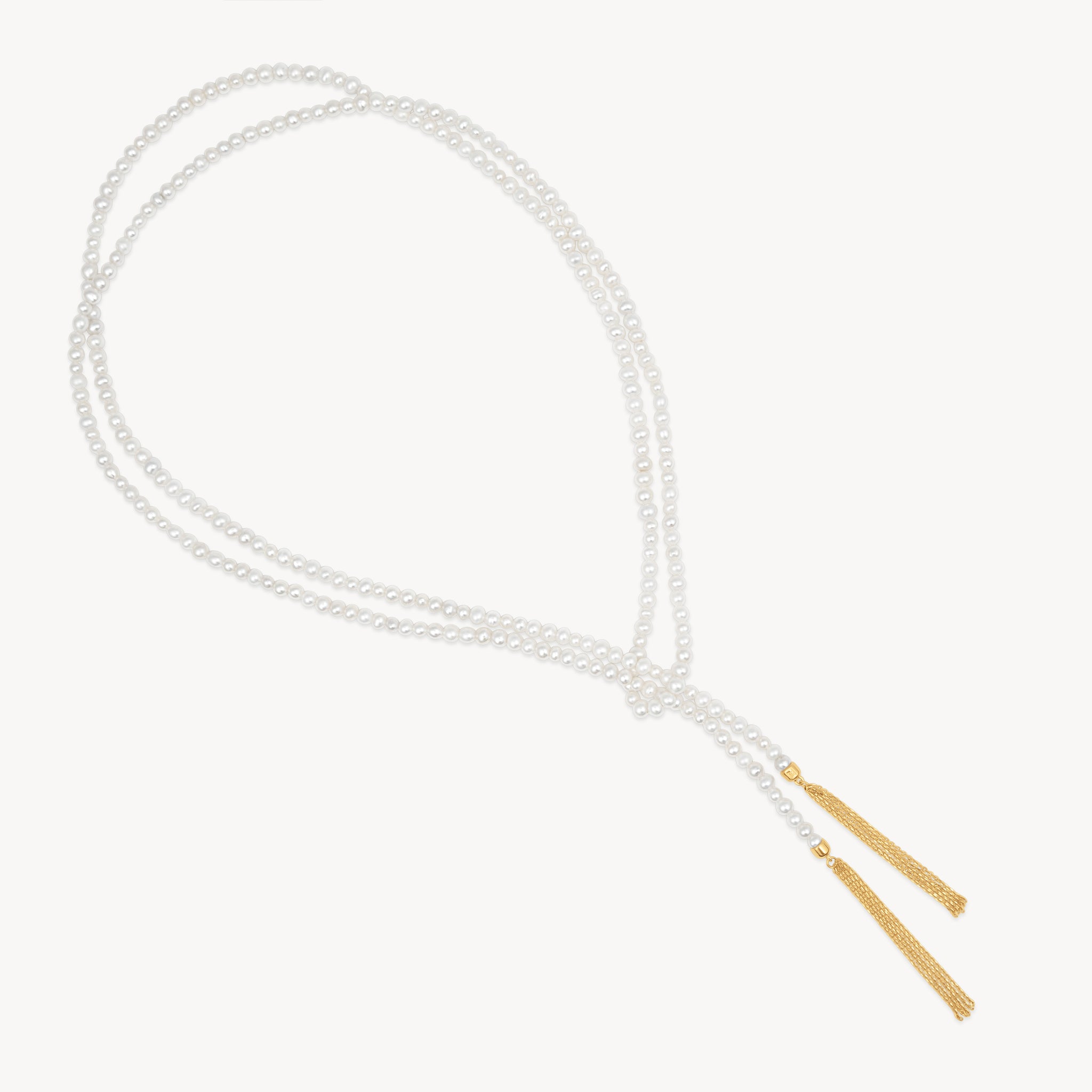 Pearl Lariat Necklace