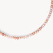 Pink Opal Coastal Gemstone Necklace close up