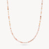 Pink Opal Coastal Gemstone Necklace