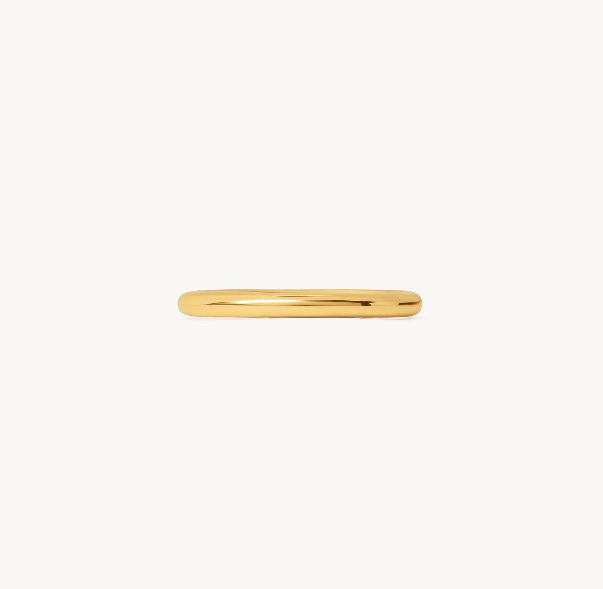 14k Gold Vermeil Plain Band Ring