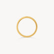 14k Gold Vermeil Plain Band Ring