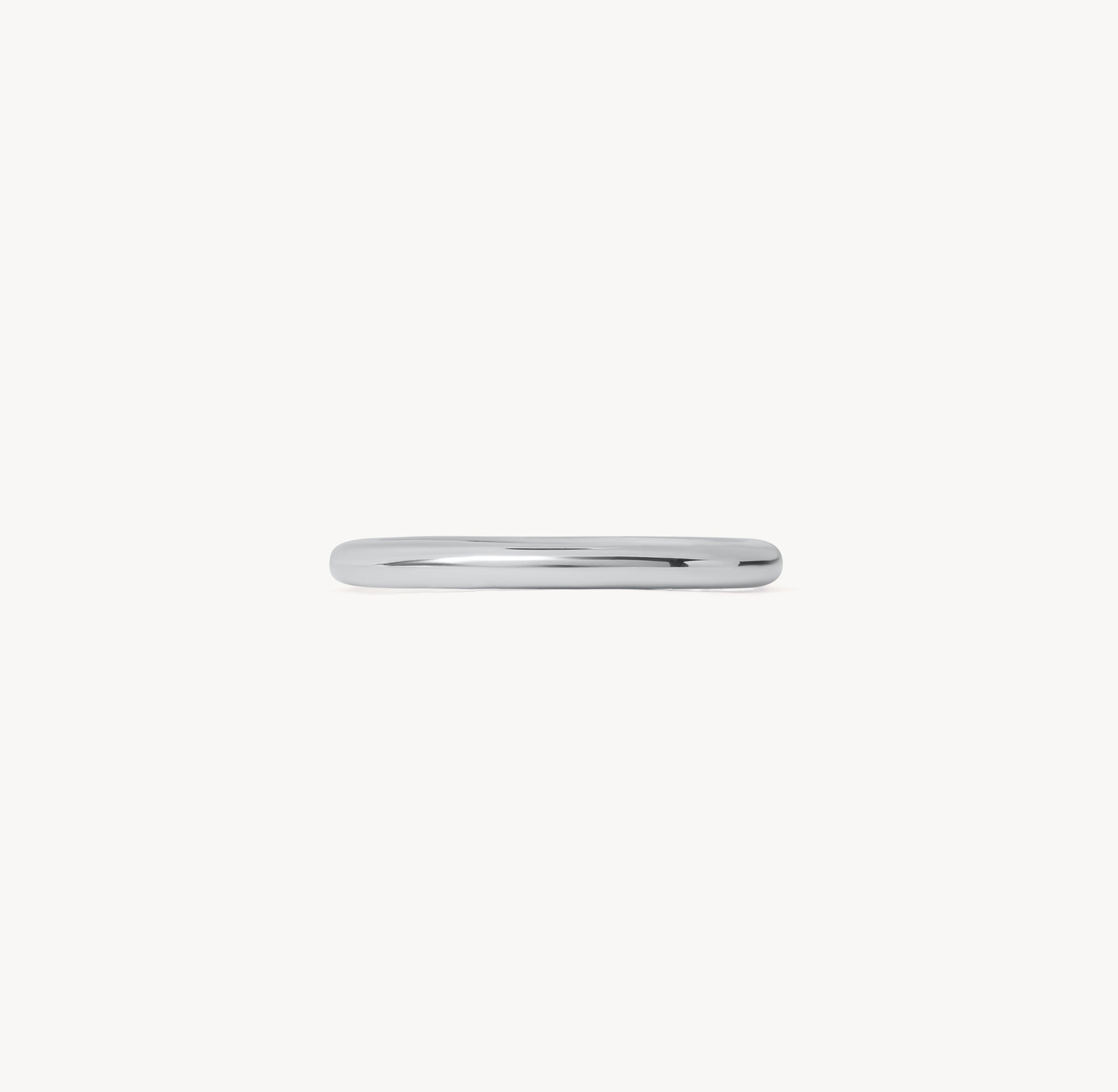 Sterling Silver Plain Band Ring