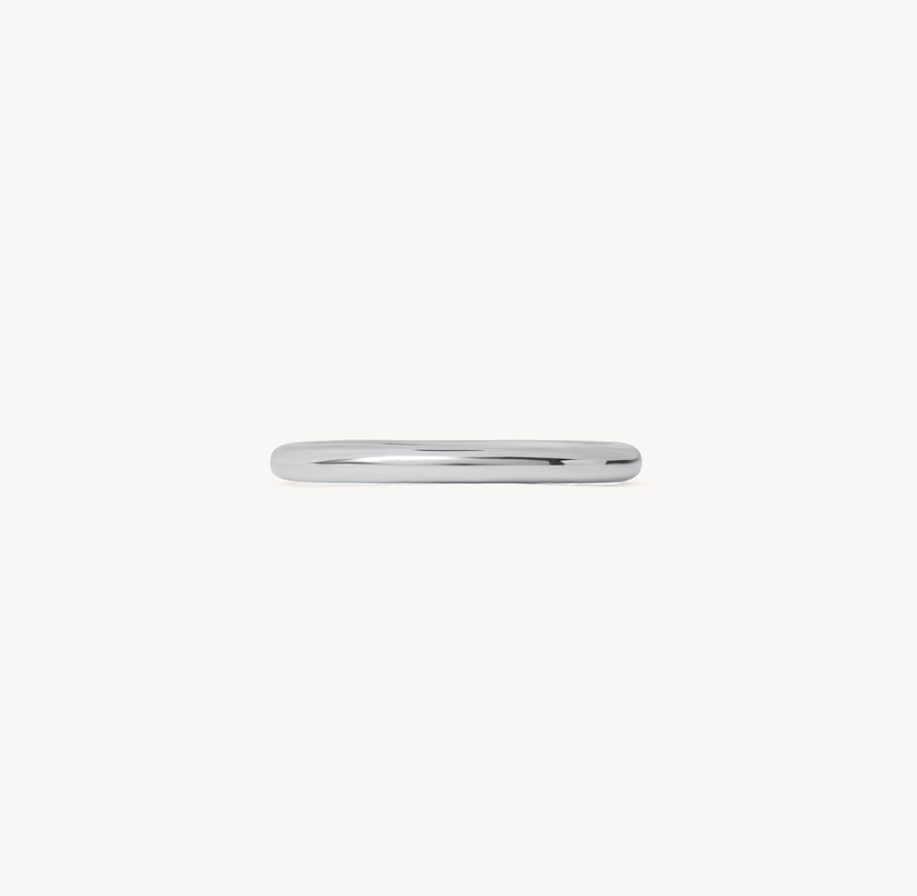 Sterling Silver Plain Band Ring