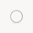 Sterling Silver Plain Band Ring