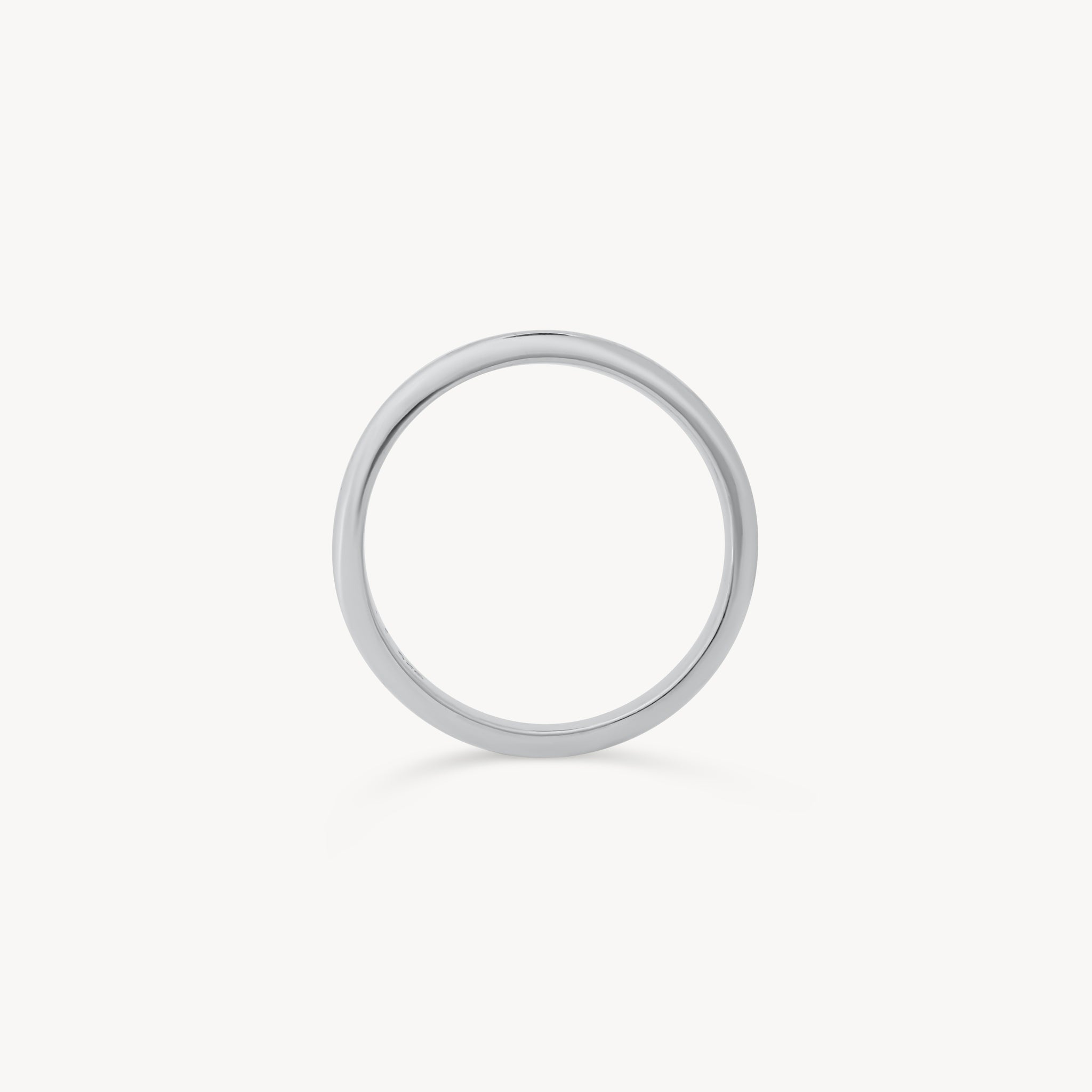 Sterling Silver Plain Band Ring