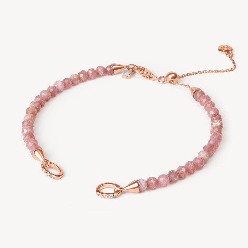 Rhodochrosite Charm Base