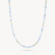 Aquamarine Riviera Gemstone Necklace