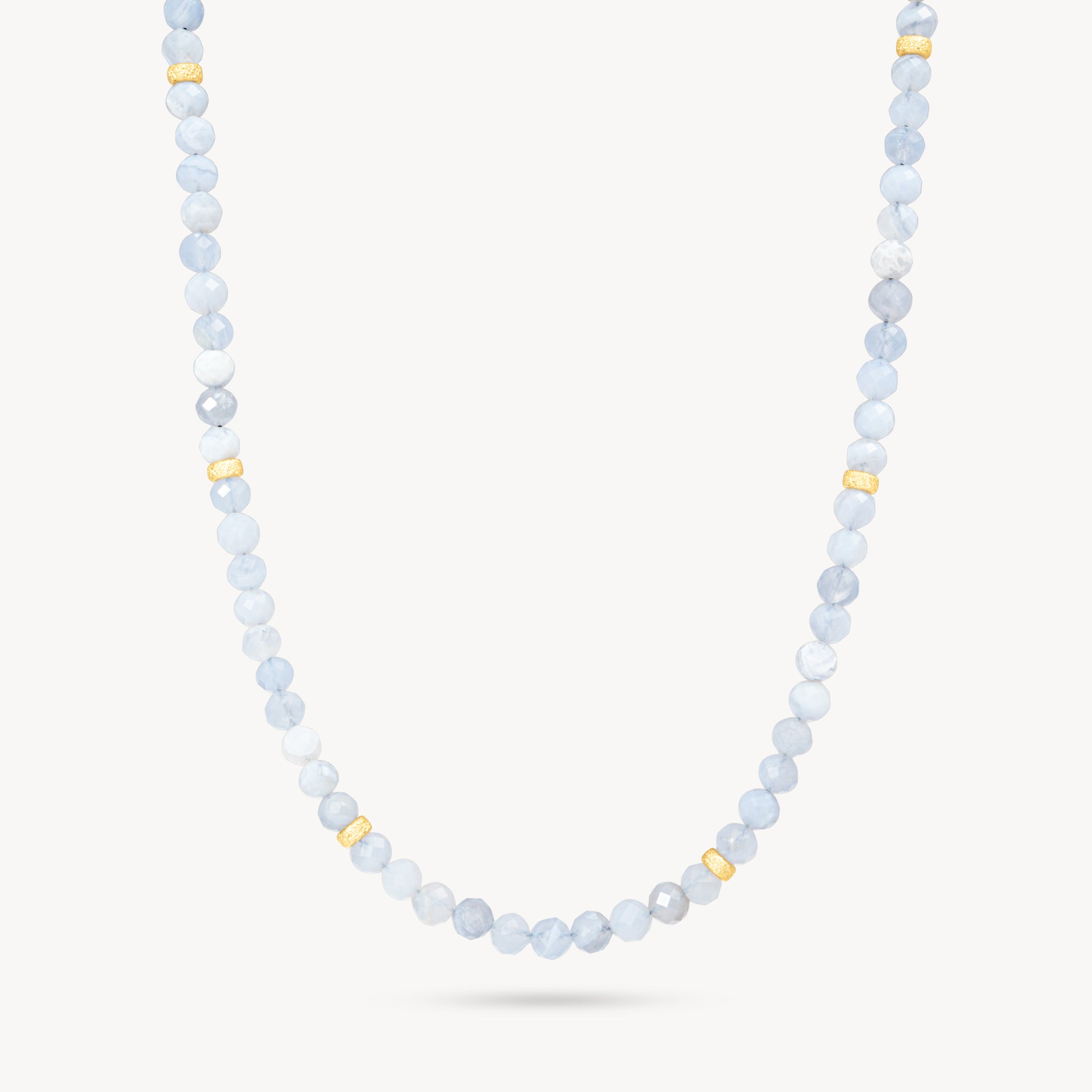 Aquamarine Riviera Gemstone Necklace