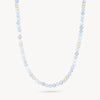 Aquamarine Riviera Gemstone Necklace