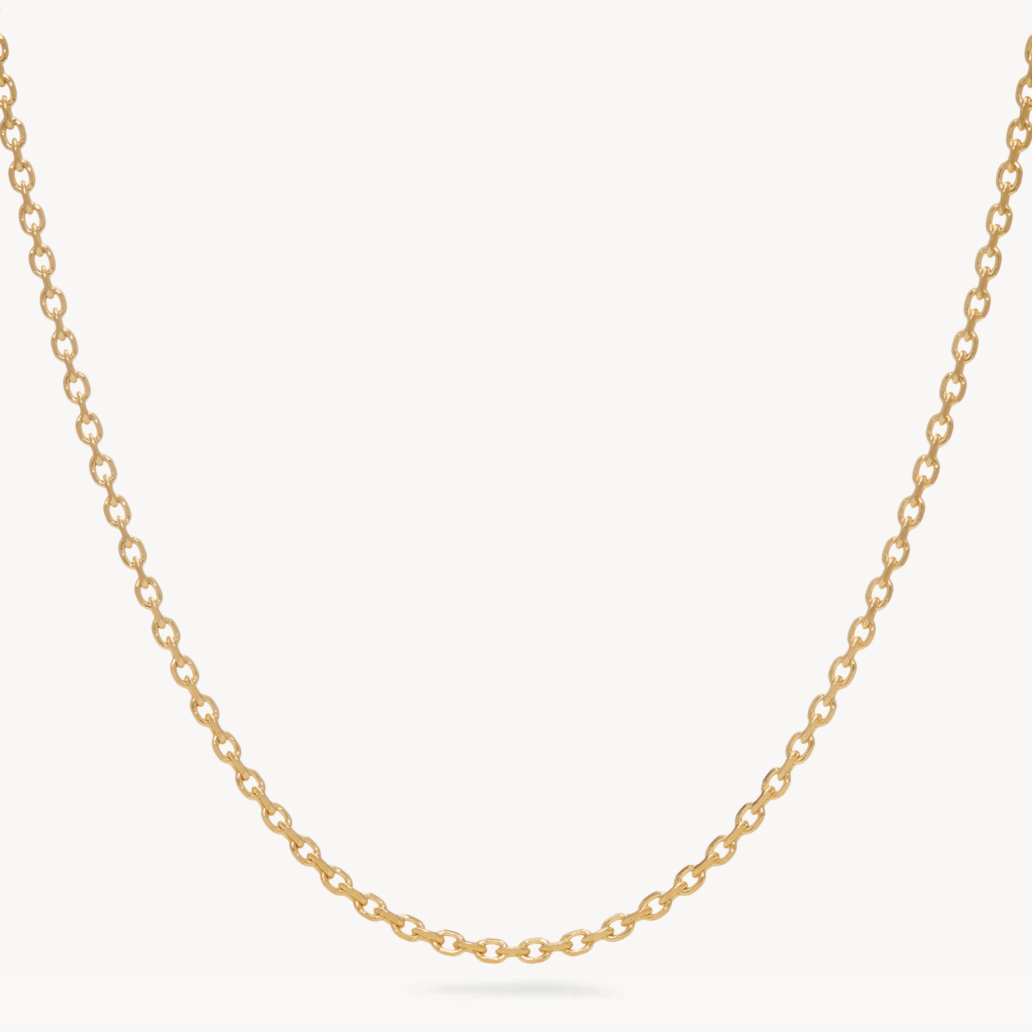 Rolo Slider Chain Gold