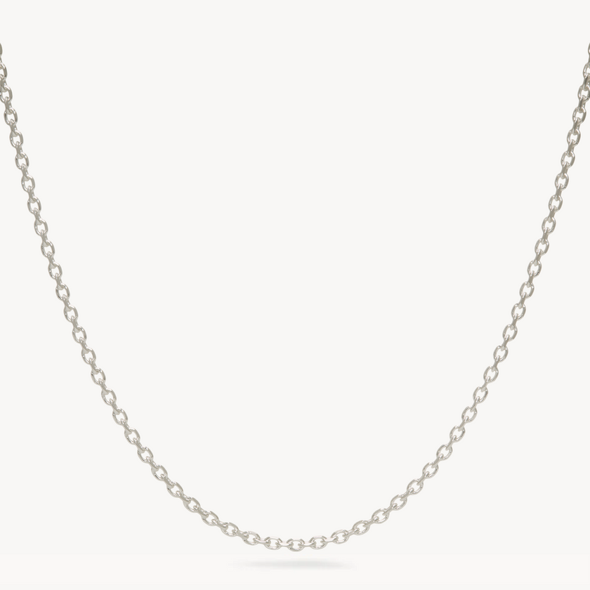 Rolo Slider Chain Silver