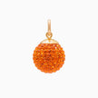 Orange Sparkle Ball™ 14mm charm