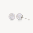 10mm Birthstone Sparkle Ball™ Stud Earrings April
