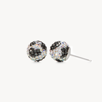 Cow Print Sparkle Ball™ Stud Earrings