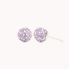 Orchid Sparkle Ball™ Stud Earrings 10mm