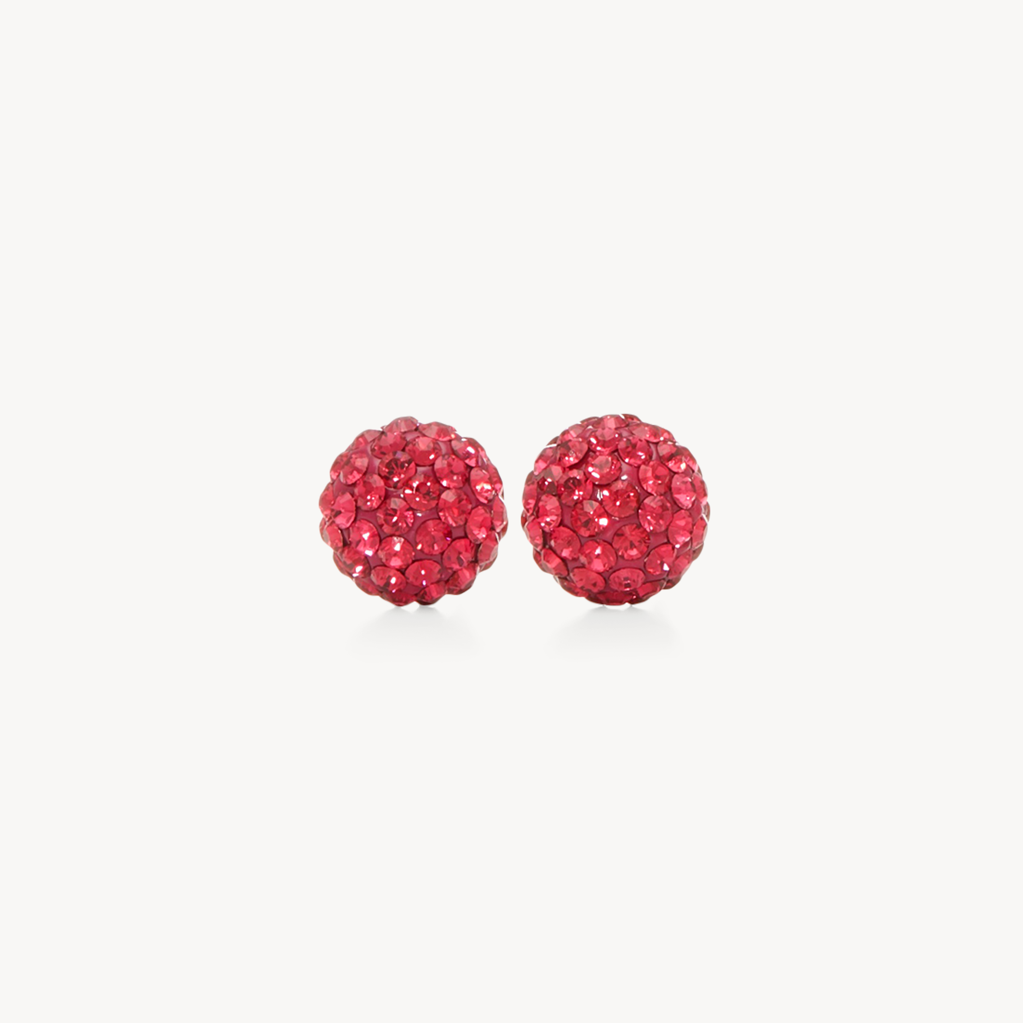 8mm Birthstone Sparkle Ball™ Stud Earrings July